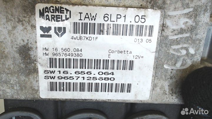 Блок управления двигателем Citroen C8, 2005