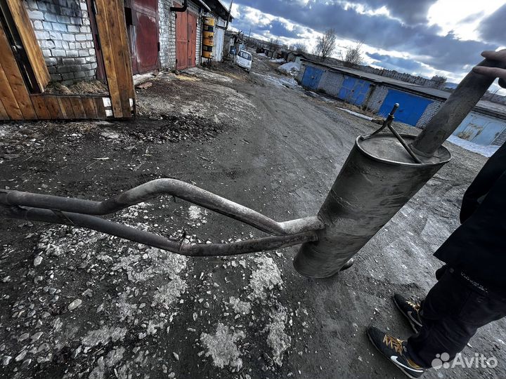 Глушитель в сборе