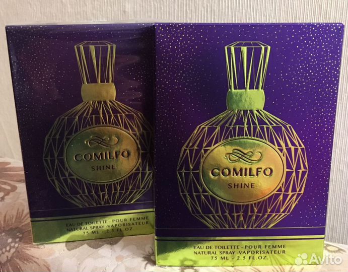 Туалетная вода Comilfo shine