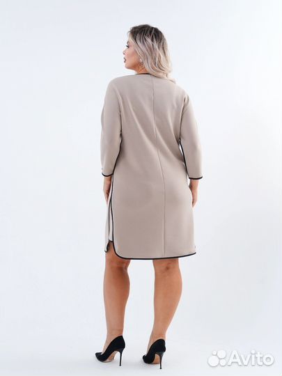 Платье женское 50-52р, трикотаж, в Наличии