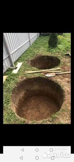 Септик из бетонных колец под ключ