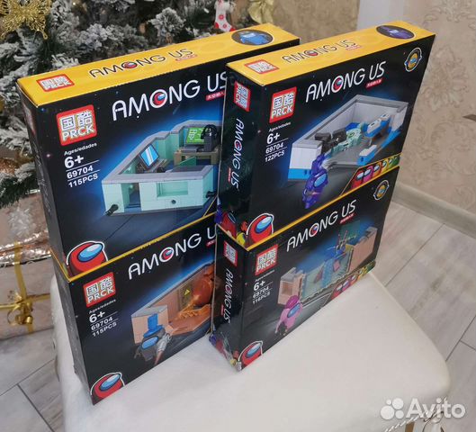 Конструктор Амонг ас аналог лего