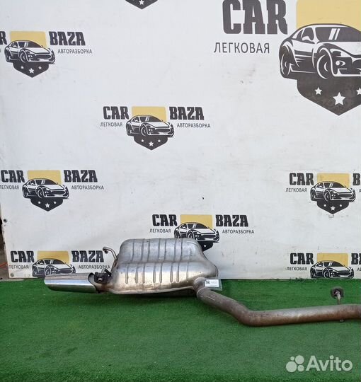 Банка глушителя задняя Mercedes-Benz C-class