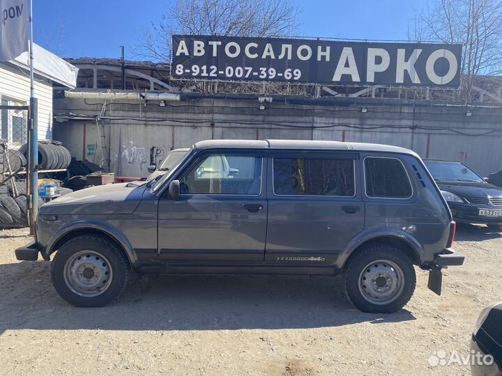 LADA 4x4 (Нива) 1.7 МТ, 2016, 80 447 км