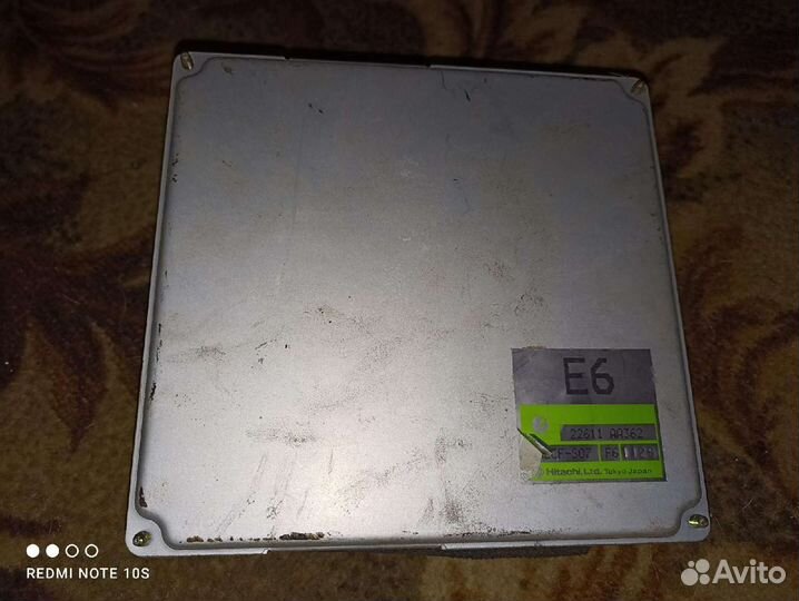 Эбу мозги на subaru legacy