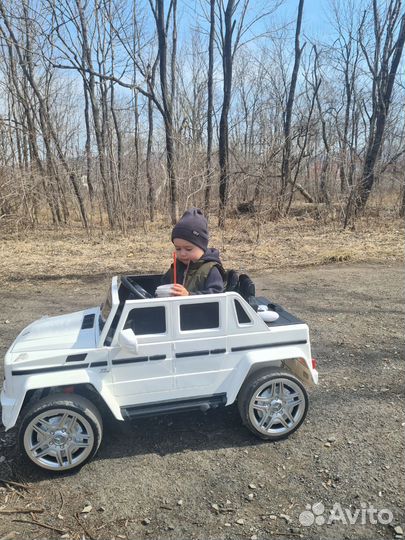 Детский электромобиль mercedes бу