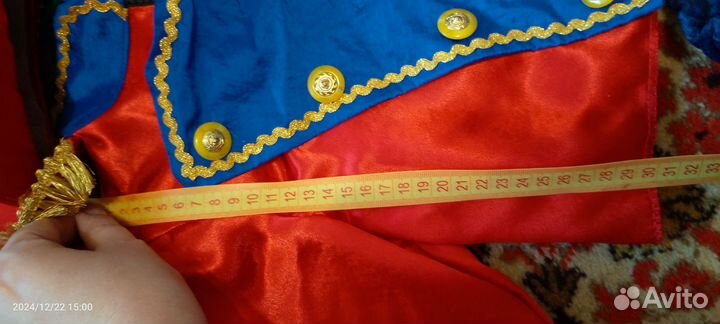 Костюм новогодний Щелкунчик, Гусар