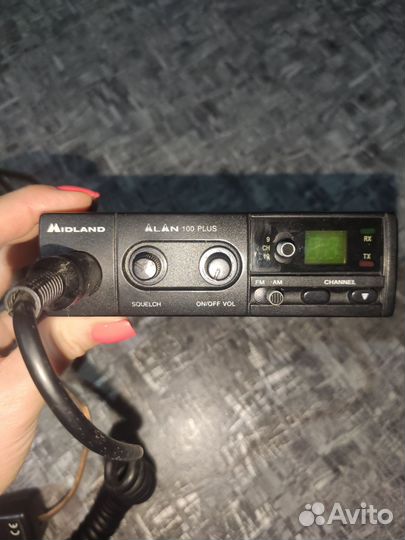 Рация автомобильная alan 100 plus