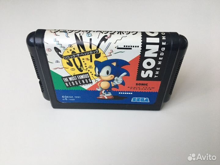 Sonic The Hedgehog sega mega drive