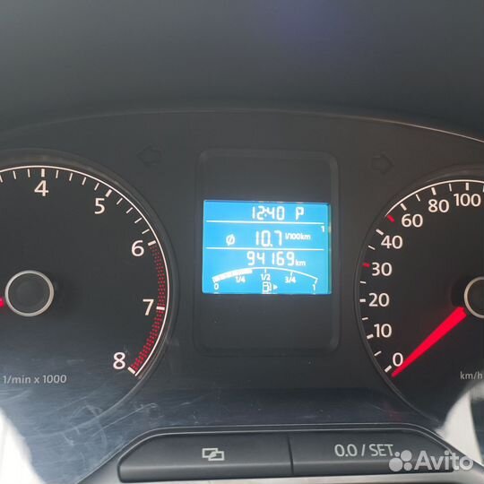 Панель приборов на фольксваген поло