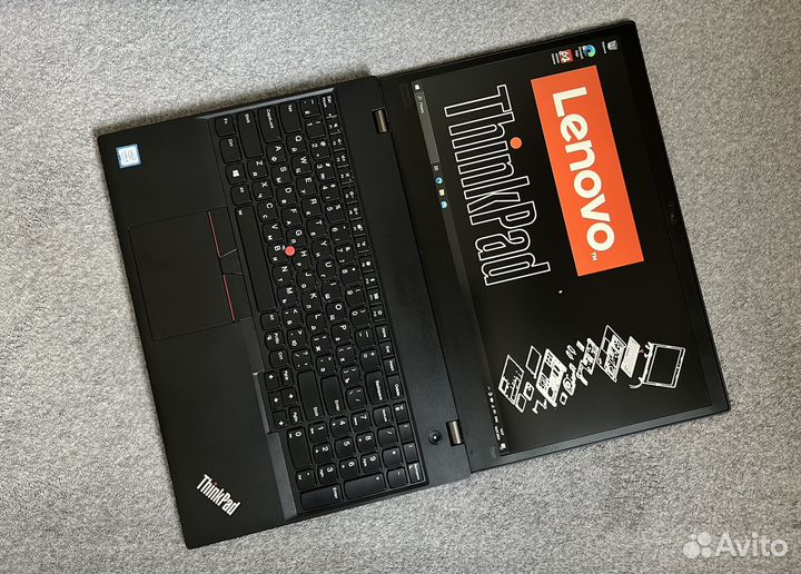 Большой ThinkPad 15.6 с двумя АКБ