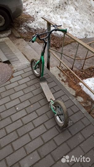 Самокат детский двухколесный бу