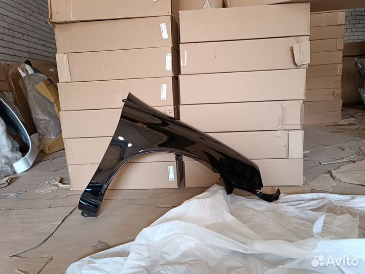 Крыло правое лада калина (LADA kalina) сине черный