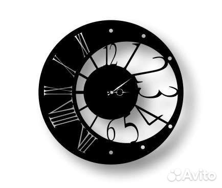 Часы из виниловых пластинок