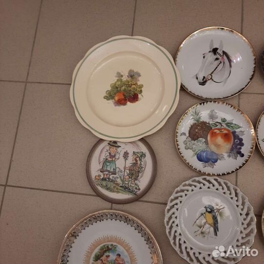 Настенная тарелка. Винтаж.европа