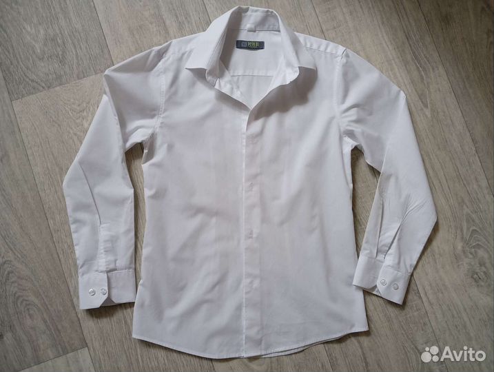 Рубашка белая peplos 140-146