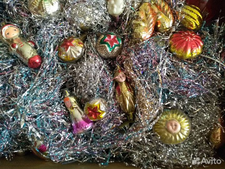 Ёлочные игрушки СССР