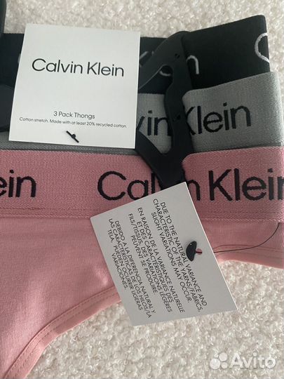 Трусы стринги женские Calvin Klein оригинал