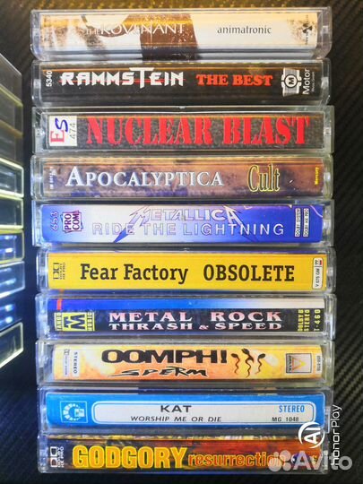 Компакт кассеты с записью (фирменные)