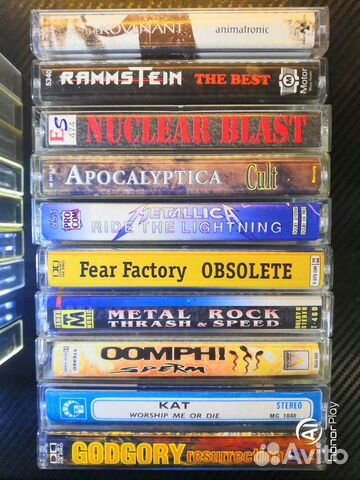 Компакт кассеты с записью (фирменные)