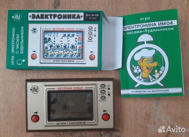 Игра электроника Весёлый повар