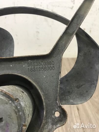 Вентилятор радиатора Peugeot 207 хетчбэк-5ти дв