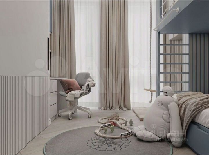 3-к. квартира, 56,6 м², 22/22 эт.