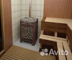 Печь для бани Тамань-сетка 10 Т