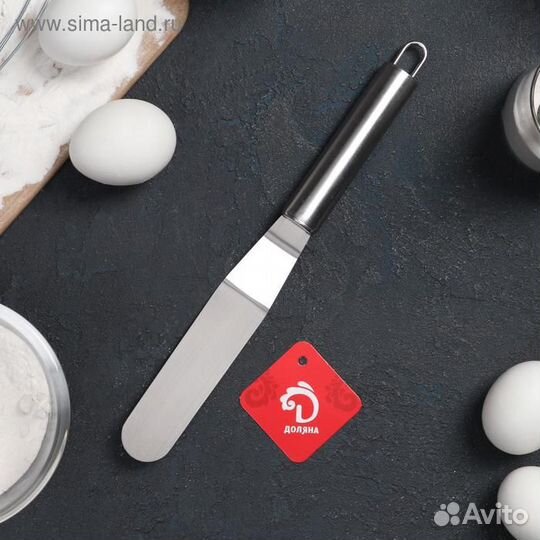 Лопатка-палетка изогнутая Доляна, 26,53 см, рабоча