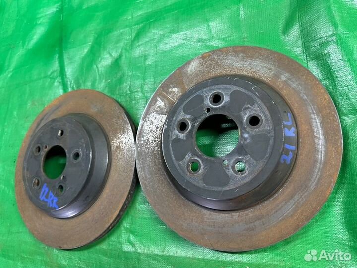 Тормозной диск задний Subaru Xv GTE FB20 2022