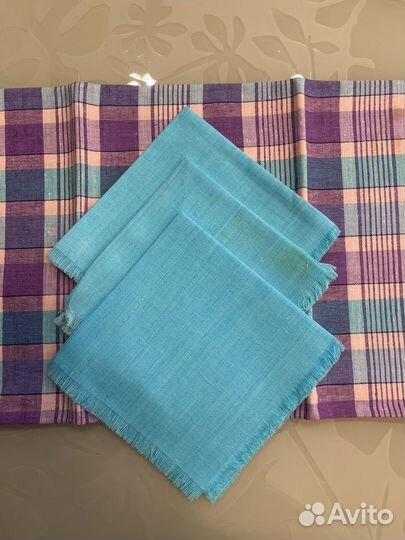 Набор салфетки и чайная скатерть новая