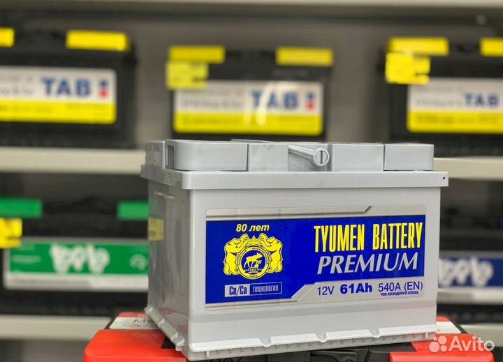Аккумулятор tyumen battery premium 61 Ач