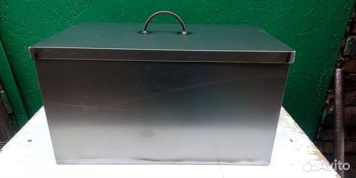 Коптильня горячего копчения новая