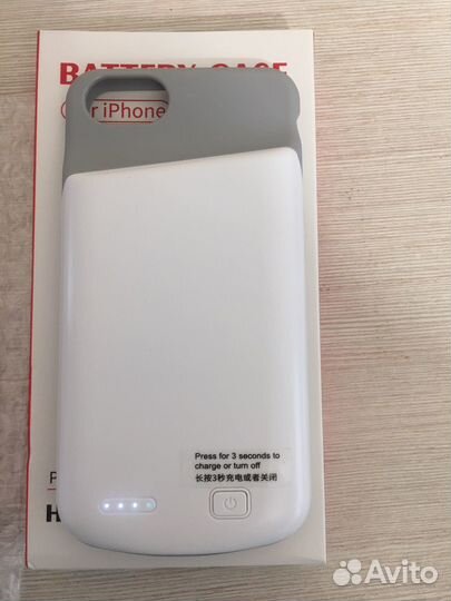 Чехол-аккумулятор Battery для iPhone 6 6s 7 8 S