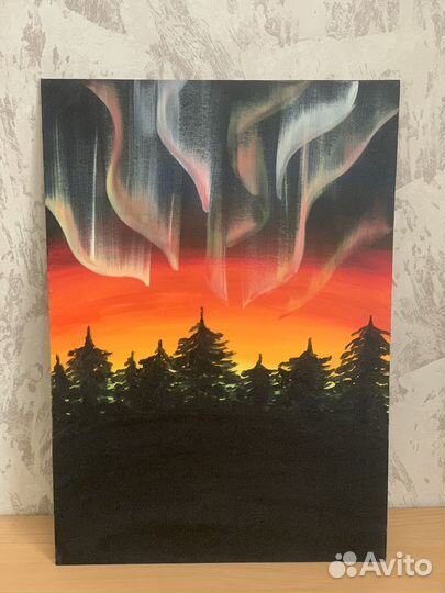 Картина маслом и акрилом