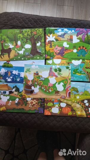 Развивающая игра магнитный набор