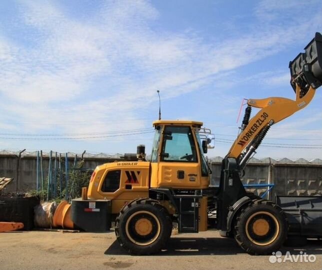 Фронтальный погрузчик Worker ZL30, 2023