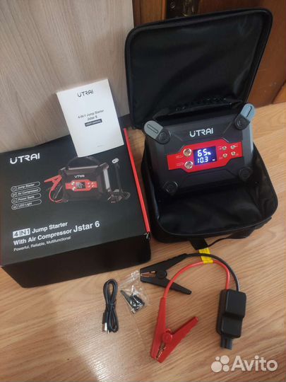 Пускозарядное Utrai Jstar6 (4 в 1), повербанк 30ач