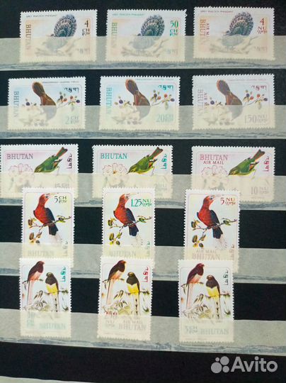 Марки разных стран 1915-1986