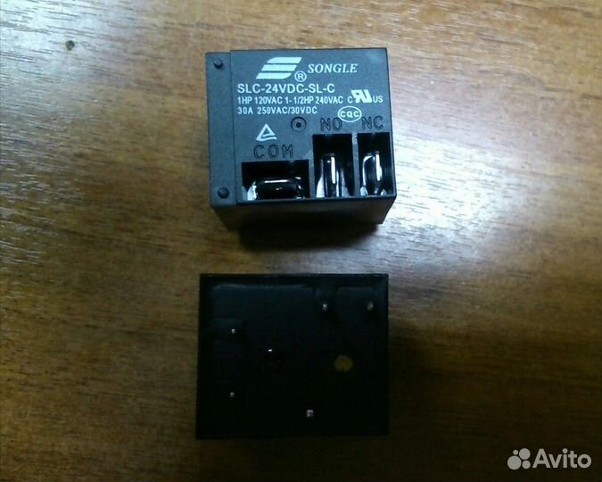 Реле 24В 30А