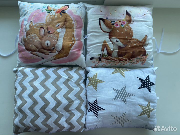 Бортики в кроватку