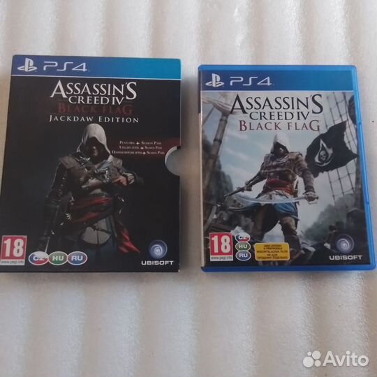 Assassins creed black flag ps4 в хорошем состоянии