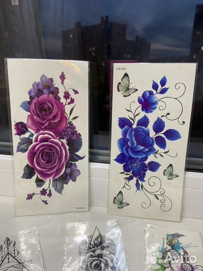 Переводные татуировки тату