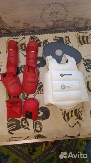 Жилет, накладки, капа карате, лапа, жгут