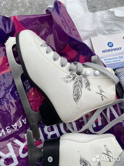 Коньки для девочки 30 размер