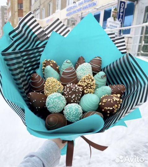 Клубника в шоколадной глазури