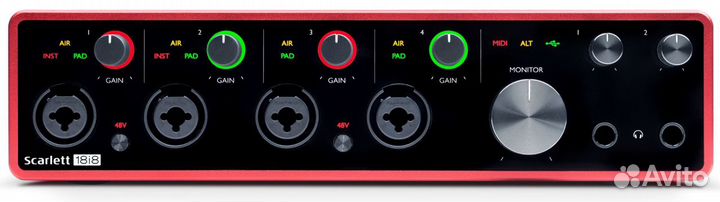 Focusrite Scarlett 18i8 3rd Gen звуковая карта