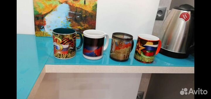 Кружки-хамелеоны с вашим фото