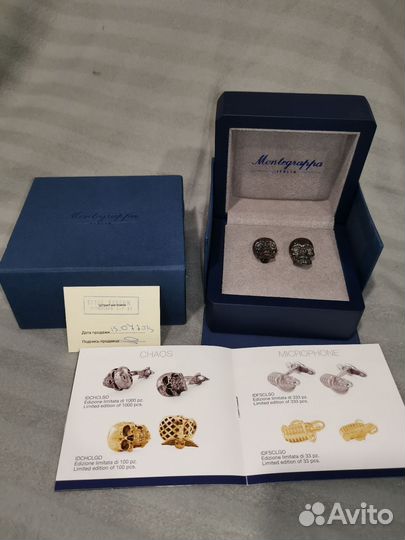 Запонки Montegrappa Chaos