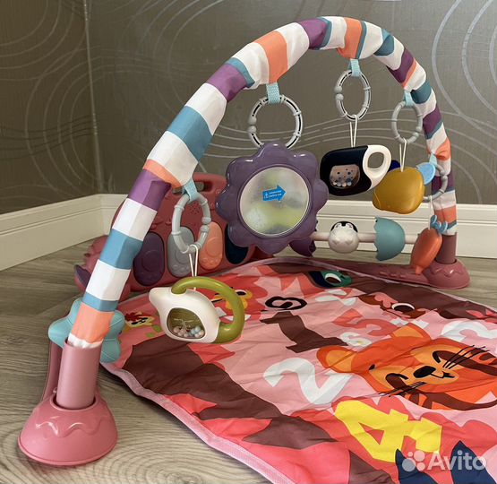 Детский развивающий музыкальный коврик
